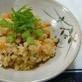 ヌーシ's cooksnap of when they made 簡単炊き込みチャーハン.