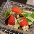 ruruchirin's cooksnap of when they made 苺とクリチのサラダ♥.