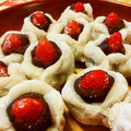 うさりん大好き♡'s cooksnap of when they made レンジで簡単♡いちご大福.