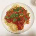 kapiparu's cooksnap of when they made 鯖のトマトパスタ.