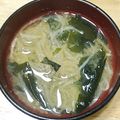 らんち☆'s cooksnap of when they made ☆朝ごはんに☆切干大根とわかめの味噌汁.