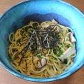 クックZALD10☆'s cooksnap of when they made 簡単松茸お吸い物で和風きのこスープパスタ.