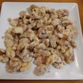 i_yokan's cooksnap of when they made くるみのキャラメリゼ.