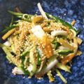 パパの手料理☆'s cooksnap of when they made きゅうりとメンマの　やみつききゅうり.