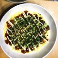 eggまる's cooksnap of when they made ダイエット♪レンジでお好み焼き風w.