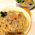 haruao☆'s cooksnap of when they made しらすの和風パスタ.