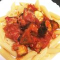 Kaori_USA's cooksnap of when they made なすとベーコンのトマトパスタ.