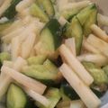みぃこｍａｍａ's cooksnap of when they made たたき胡瓜と長芋の梅しそポン酢和え.