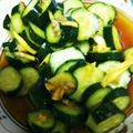 シーちゃんベーちゃん's cooksnap of when they made 袋で簡単！キュウリのQちゃん風浅漬け☆.