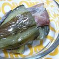 ぱんだとこぱんだ's cooksnap of when they made ナスとベーコンの煮物.