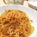 ヘタ子's cooksnap of when they made 春雨とツナのピリ辛炒め.