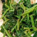 クック3U8TKY☆'s cooksnap of when they made 簡単!ほうれん草のごま和え.