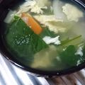 ✱虎ママ✱'s cooksnap of when they made 簡単☆中華スープ.