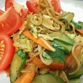 クック隊's cooksnap of when they made キュウリと豚バラのあっさりやきそば.