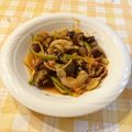 オレンジリング's cooksnap of when they made 茄子とピーマンのケチャツナ炒め.