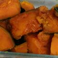 sakuradesu's cooksnap of when they made 圧力鍋でホクホクかぼちゃの煮物.
