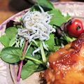 ちゃんねるゆみ's cooksnap of when they made しらす干しとベビーリーフのサラダ.