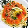 ♡piyo♡'s cooksnap of when they made 爽やか仕立てのレモンクリームパスタ.
