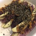 At09's cooksnap of when they made プラスワンメニュー“蒸しナスの生姜しょうゆがけ”by電子レンジ.