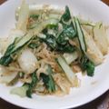 なこなここ's cooksnap of when they made ★小松菜と桜海老のナンプラー炒め★.