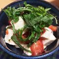◎あーたん◎'s cooksnap of when they made トマトと豆腐と大葉の和風さっぱりサラダ.
