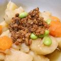 Lake☆Erie's cooksnap of when they made 給食の味☆肉じゃがそぼろ(だしは棒天で).