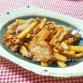 ねっちゃんっ's cooksnap of when they made 捨てないで！大根の皮と豚バラの焼肉炒め*.