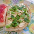 ジョリポン's cooksnap of when they made クリチ×枝豆×ゴマの大葉風味トースト.