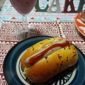 カバゴン's cooksnap of when they made ホットドッグバンズ（パン）.