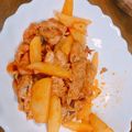 さち☆甘党's cooksnap of when they made 豚肉とじゃがいものケチャップ炒め.