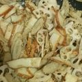 RieTamtam's cooksnap of when they made さつま揚げとたっぷり根菜のキンピラ★.