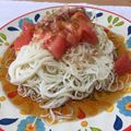 ✩ぽんちゃん✩'s cooksnap of when they made 冷製トマトそうめん.