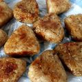 miyukosan's cooksnap of when they made 余ったご飯でお店の焼おにぎり.