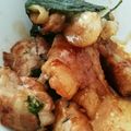 blueterios's cooksnap of when they made 紫蘇巻き豚こまの照り焼き.