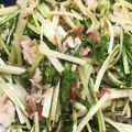 なーなちゃん's cooksnap of when they made 水菜と豚肉の梅煮.