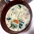 修行中のみゆきゅん's cooksnap of when they made ほうれん草のミルクスープ.