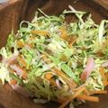 ALOHAnon's cooksnap of when they made キャベツの彩り千切りサラダ♪.