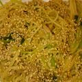shioriem's cooksnap of when they made ☆簡単☆三つ葉＆ツナの和風パスタ♪.