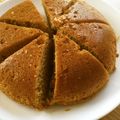 主婦デビューゆき's cooksnap of when they made 炊飯器で簡単☆黒糖バナナパンケーキ.
