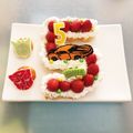 fukusachis's cooksnap of when they made ５歳の誕生日ケーキ.