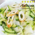 RIKOTORA's cooksnap of when they made 簡単☆美味しい！レタスとちくわのマリネ.