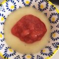 chonmamam's cooksnap of when they made 甘い香り♪簡単☆つぶつぶ苺ジャム離乳食も.