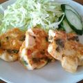 mamin117's cooksnap of when they made 鶏むね肉と大葉のやわらか焼き.