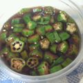 Makiko★'s cooksnap of when they made 常備菜に♪漬けオクラ.