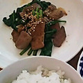 かぼちゃおもち's cooksnap of when they made 栄養満点☝ほうれん草とレバー炒め♥.