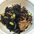海と空☆'s cooksnap of when they made ✿仙台麩とひじきの煮物✿.