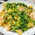 ✴︎こっこ✴︎'s cooksnap of when they made 豆苗としめじと厚切りベーコンの中華風炒め.