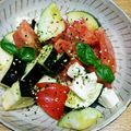 iroiroha's cooksnap of when they made 泉州水ナスとトマトのイタリアンサラダ.