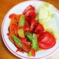 ☆かつもも☆'s cooksnap of when they made スナップエンドウとパプリカのナムル♪.