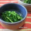 ☆Kan Kan☆'s cooksnap of when they made 5分でできる★さっぱり水菜のからしあえ.